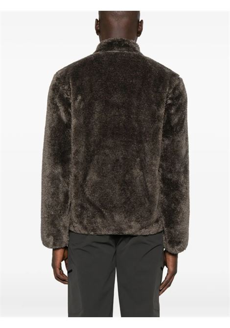 giacca adapt plush fleece uomo grigio taupe HIKING PATROL | AW25014DK TAUPE